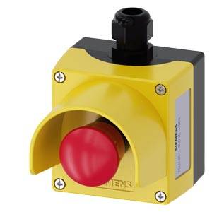 Siemens 3SU18510NB104GC2 – Siemens AS-Interface enclosure for command devices 22 mm, round, Enclosure material metal, Enclosure