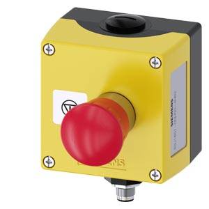 Siemens 3SU18510NH004NB2 – Siemens Enclosure for command devices, 22 mm, round, enclosure material metal, Enclosure top part ye