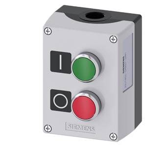 Siemens 3SU18520AB002AB1 – Siemens Enclosure for command devices, 22 mm, round, Enclosure material metal, enclosure top part gr