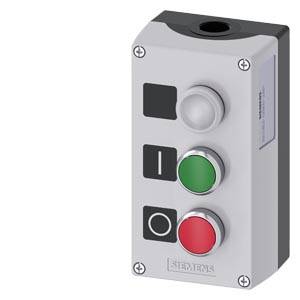 Siemens 3SU18530AB002AB1 – Siemens Enclosure for command devices, 22 mm, round, Enclosure material metal, enclosure top part gr