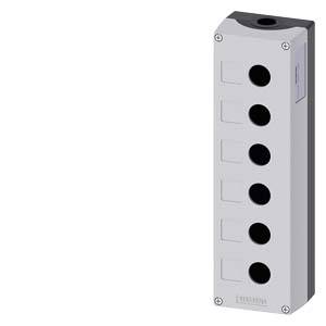 Siemens 3SU18560AA000AB1-Z Y19 – Siemens Enclosure for command devices, 22 mm, round, enclosure material metal, enclosure top part gr