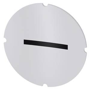 Siemens 3SU19000AB710QY0 – Siemens Inscription plate for illuminated pushbutton, round, milky with black font, with graphic sym