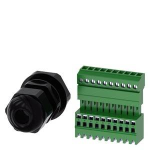 Siemens 3SU19000JD100AA0 – Siemens Metric screw connection M25 for routing the Round cable into IO link housing, for plastic or