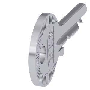 Siemens 3SU19500FD800AA0 – Siemens Key for key-operated switch BKS, Lock No. S1