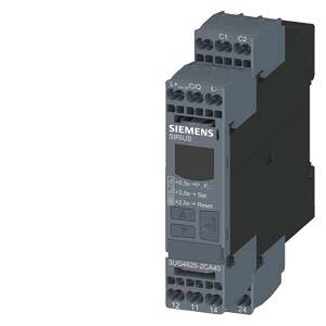 Siemens 3UG48252CA40 – Siemens Digital monitoring relay for residual current monitoring with residual-current transformer 3