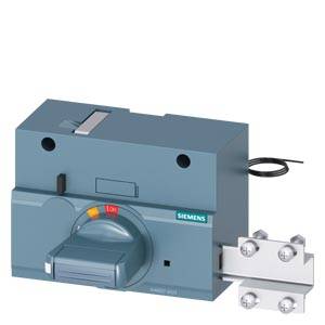 Siemens 3VA92570EK23 – Siemens front mounted rotary operator standard with door interlock IEC IP30/40 24 V DC lighting kit