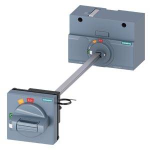 Siemens 3VA92570FK23 – Siemens door mounted rotary operator standard IEC IP65 with door interlock 24 V DC lighting kit acce