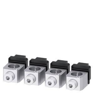 Siemens 3VA93740JG13 – Siemens SIEMENS LOW VOLTAGE 3VA CIRCUIT BREAKER ACCESSORY. 4-PIECE ALUMINUM BODY 1-CONDUCTOR LUG TER