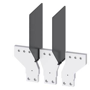 Siemens 3VA96030QC01 – Siemens SIEMENS LOW VOLTAGE 3VA CIRCUIT BREAKER ACCESSORY. 3-PIECE BROADENED FRONT BUS CONNECTOR FOR