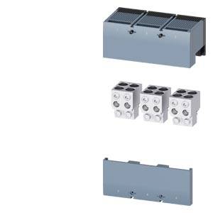 Siemens 3VA96730JJ43 – Siemens SIEMENS LOW VOLTAGE 3VA CIRCUIT BREAKER ACCESSORY. 3-PIECE ALUMINUM BODY 4-CONDUCTOR LUG TER