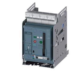 Siemens 3WA11068.B65.... – Siemens Withdrawable circuit breaker with guide frame, IEC 60947-2, frame size 1, 3-poles, In=630A,