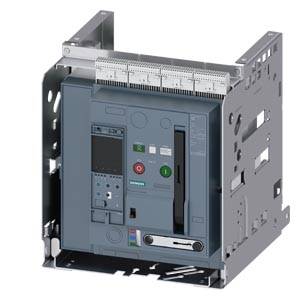 Siemens 3WA11082.F74.... – Siemens Withdrawable circuit breaker with guide frame, IEC 60947-2, frame size 1, 4-poles, N-pole le