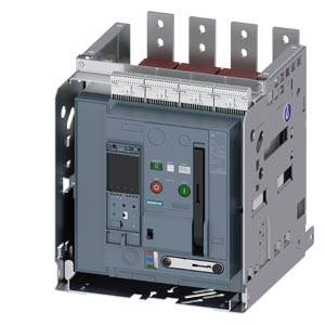 Siemens 3WA11083.F73.... – Siemens Withdrawable circuit breaker with guide frame, IEC 60947-2, frame size 1, 4-poles, N-pole le