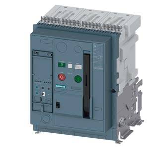 Siemens 3WA11103.B30.... – Siemens Withdrawable circuit breaker without guide frame, IEC 60947-2, frame size 1, 3-poles, In=100