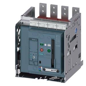 Siemens 3WA11123.B43.... – Siemens Withdrawable circuit breaker with guide frame, IEC 60947-2, frame size 1, 4-poles, N-pole le