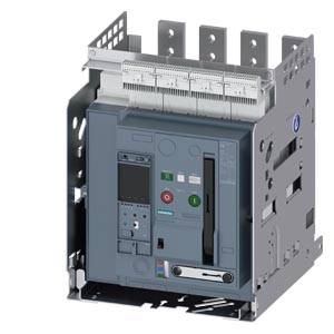 Siemens 3WA11128.F73.... – Siemens Withdrawable circuit breaker with guide frame, IEC 60947-2, frame size 1, 4-poles, N-pole le