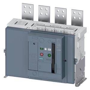Siemens 3WA12201.U13.... – Siemens DC non-automatic ACB Fixed-mounted version, IEC 60947-2, frame size 2, 4-poles, In=2000A to