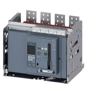 Siemens 3WA12204.F73.... – Siemens Withdrawable circuit breaker with guide frame, IEC 60947-2, frame size 2, 4-poles, N-pole le