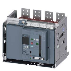Siemens 3WA12205.G73.... – Siemens Withdrawable circuit breaker with guide frame, IEC 60947-2, frame size 2, 4-poles, N-pole le