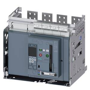 Siemens 3WA12208.E43.... – Siemens Withdrawable circuit breaker with guide frame, IEC 60947-2, frame size 2, 4-poles, N-pole le