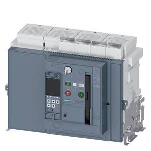 Siemens 3WA12208.F40.... – Siemens Withdrawable circuit breaker without guide frame, IEC 60947-2, frame size 2, 4-poles, N-pole