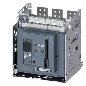 Siemens 3WA12208.G63.... – Siemens Withdrawable circuit breaker with guide frame, IEC 60947-2, frame size 2, 3-poles, In=2000A,