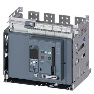 Siemens 3WA12208.G73.... – Siemens Withdrawable circuit breaker with guide frame, IEC 60947-2, frame size 2, 4-poles, N-pole le