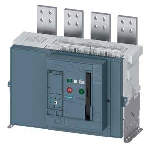 Siemens 3WA12253.B13.... – Siemens Fixed-mounted circuit breaker IEC 60947-2, frame size 2, 4-poles, N-pole left, In=2500A up t