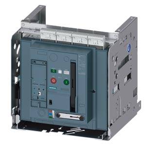 Siemens 3WA12253.C68.... – Siemens Withdrawable circuit breaker with guide frame, IEC 60947-2, frame size 2, 3-poles, In=2500A