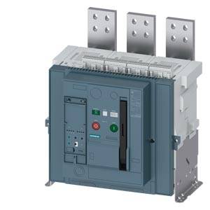 Siemens 3WA12254.C03.... – Siemens Fixed-mounted circuit breaker IEC 60947-2, frame size 2, 3-poles, In=2500A up to 690V AC 50/