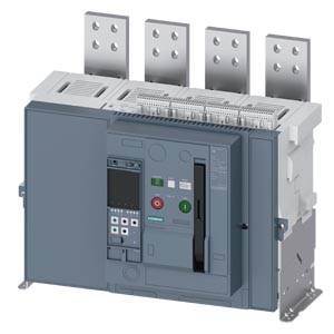 Siemens 3WA12255.F13.... – Siemens Fixed-mounted circuit breaker IEC 60947-2, frame size 2, 4-poles, N-pole left, In=2500A up t