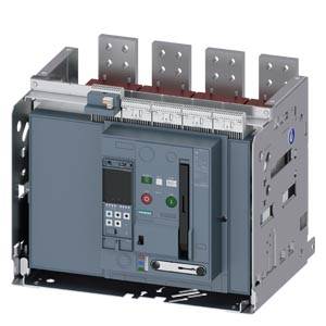 Siemens 3WA12255.G73.... – Siemens Withdrawable circuit breaker with guide frame, IEC 60947-2, frame size 2, 4-poles, N-pole le
