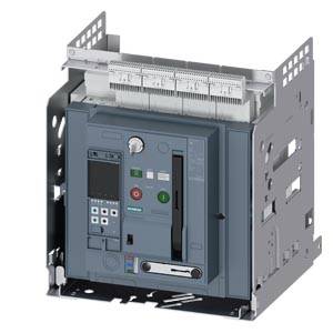Siemens 3WA12256.F36.... – Siemens Withdrawable circuit breaker with guide frame, IEC 60947-2, frame size 2, 3-poles, In=2500A
