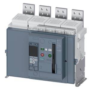 Siemens 3WA12258.E13.... – Siemens Fixed-mounted circuit breaker IEC 60947-2, frame size 2, 4-poles, N-pole left, In=2500A, bre