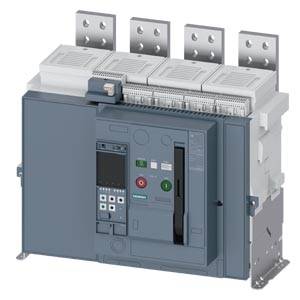 Siemens 3WA12258.G13.... – Siemens Fixed-mounted circuit breaker IEC 60947-2, frame size 2, 4-poles, N-pole left, In=2500A, bre