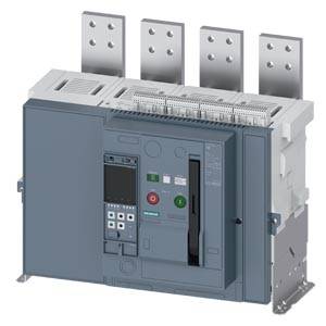 Siemens 3WA12323.E13.... – Siemens Fixed-mounted circuit breaker IEC 60947-2, frame size 2, 4-poles, N-pole left, In=3200A up t