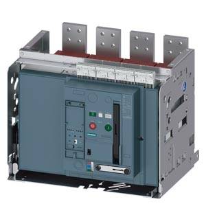 Siemens 3WA12324.B73.... – Siemens Withdrawable circuit breaker with guide frame, IEC 60947-2, frame size 2, 4-poles, N-pole le