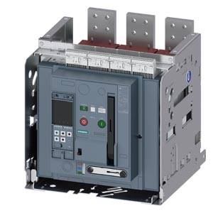 Siemens 3WA12325.F63.... – Siemens Withdrawable circuit breaker with guide frame, IEC 60947-2, frame size 2, 3-poles, In=3200A