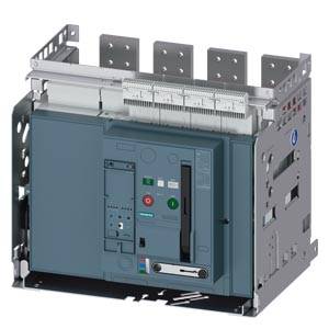 Siemens 3WA12328.C43.... – Siemens Withdrawable circuit breaker with guide frame, IEC 60947-2, frame size 2, 4-poles, N-pole le