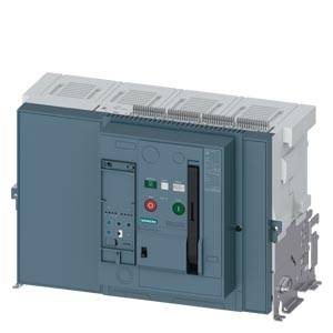 Siemens 3WA12403.C40.... – Siemens Withdrawable circuit breaker without guide frame, IEC 60947-2, frame size 2, 4-poles, N-pole