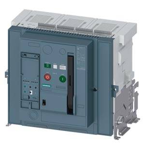 Siemens 3WA12404.C30.... – Siemens Withdrawable circuit breaker without guide frame, IEC 60947-2, frame size 2, 3-poles, In=400