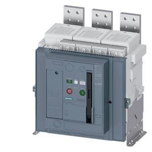 Siemens 3WA12408.U03.... – Siemens DC non-automatic ACB Fixed-mounted version, IEC 60947-2, frame size 2, 3-poles, In=4000A to