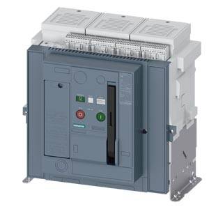 Siemens 3WA12408.U05.... – Siemens DC non-automatic ACB Fixed-mounted version, IEC 60947-2, frame size 2, 3-poles, In=4000A to