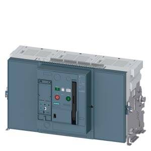 Siemens 3WA13405.C30.... – Siemens Withdrawable circuit breaker without guide frame, IEC 60947-2, frame size 3, 3-poles, In=400