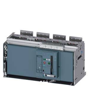 Siemens 3WA13405.C43.... – Siemens Withdrawable circuit breaker with guide frame, IEC 60947-2, frame size 3, 4-poles, N-pole le