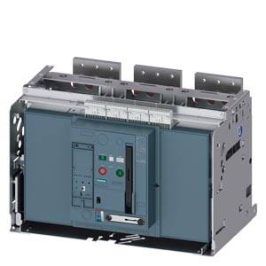 Siemens 3WA13405.C63.... – Siemens Withdrawable circuit breaker with guide frame, IEC 60947-2, frame size 3, 3-poles, In=4000A