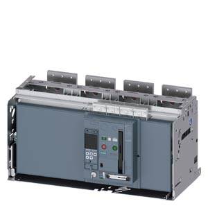 Siemens 3WA13405.F43.... – Siemens Withdrawable circuit breaker with guide frame, IEC 60947-2, frame size 3, 4-poles, N-pole le