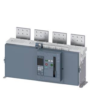 Siemens 3WA13405.G13.... – Siemens Fixed-mounted circuit breaker IEC 60947-2, frame size 3, 4-poles, N-pole left, In=4000A up t