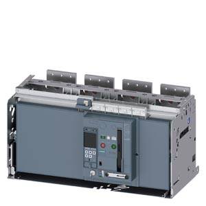 Siemens 3WA13405.G43.... – Siemens Withdrawable circuit breaker with guide frame, IEC 60947-2, frame size 3, 4-poles, N-pole le