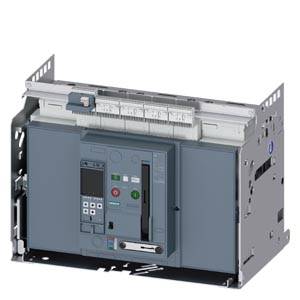 Siemens 3WA13406.G61.... – Siemens Withdrawable circuit breaker with guide frame, IEC 60947-2, frame size 3, 3-poles, In=4000A